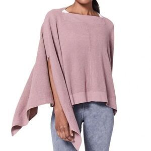 Lululemon Forward Flow Cape Vintage Mauve Soft Comfy Knit One Size